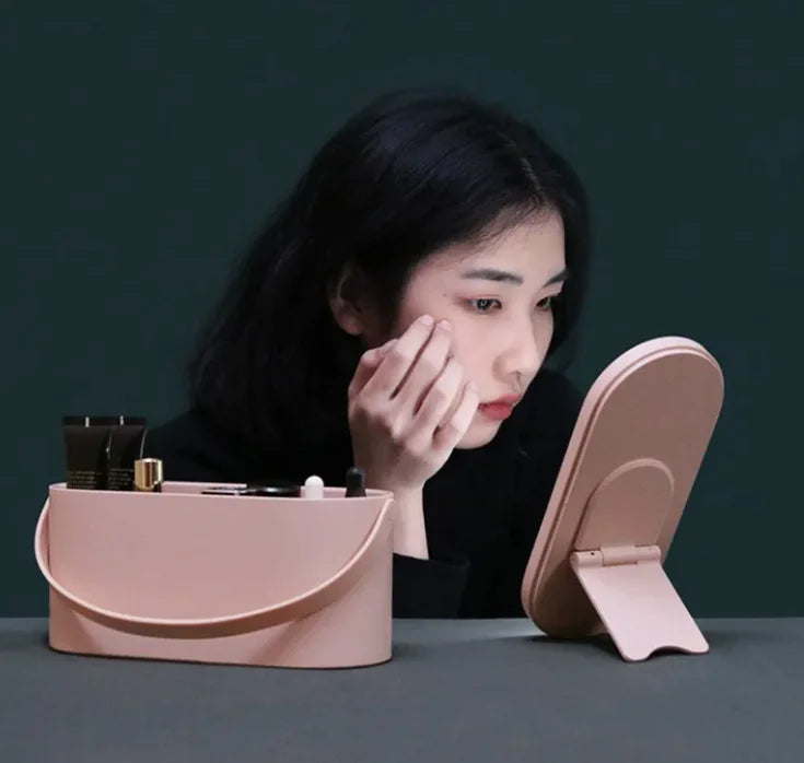 Portable LED Makeup Organizer