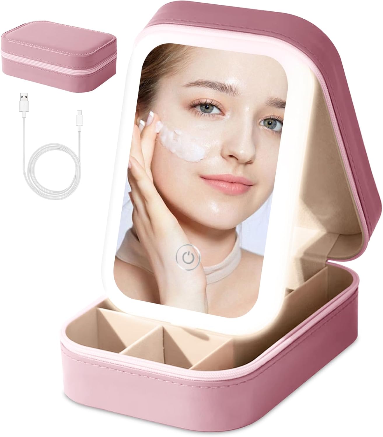 Travel LED Cosmetic Organizer