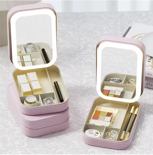 Travel LED Cosmetic Organizer